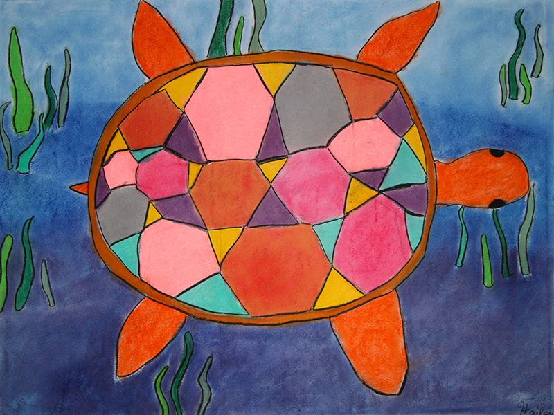 Exposition 2012 – ENFANTS : travail d’élève 1