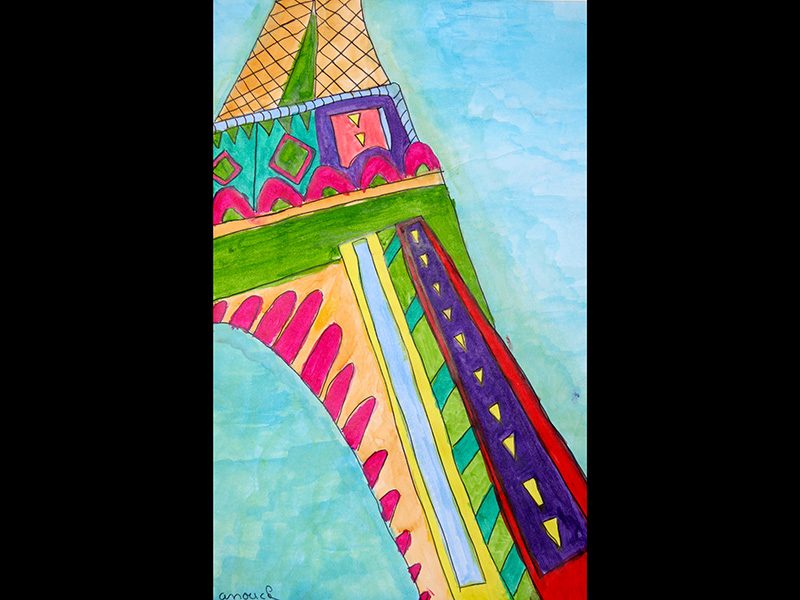 Exposition 2012 – ENFANTS : travail d’élève 8