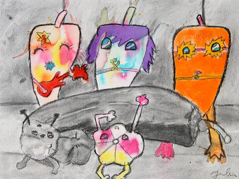 Exposition 2012 – ENFANTS : travail d’élève 11