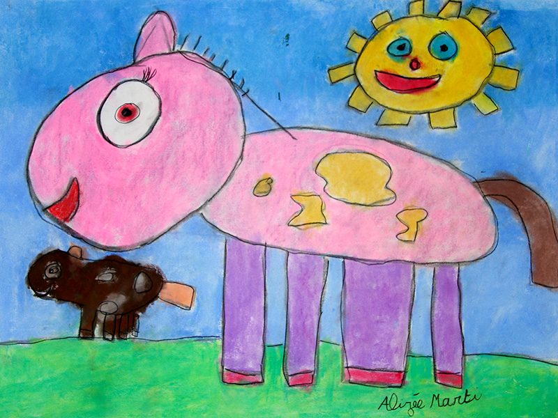 Exposition 2012 – ENFANTS : travail d’élève 10