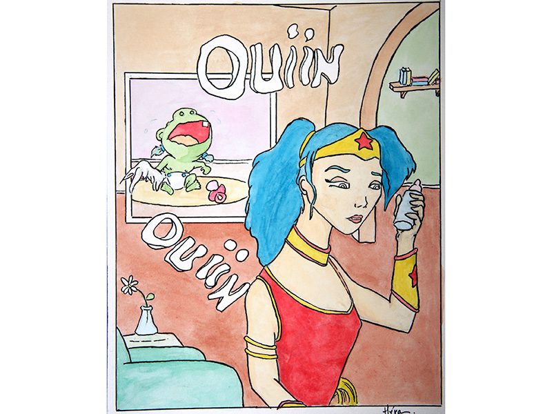 Exposition 2013 – BANDES DESSINÉES : travail d’élève 6