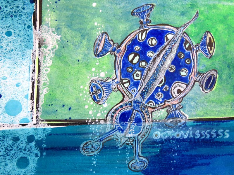Exposition 2013 – BANDES DESSINÉES : travail d’élève 3
