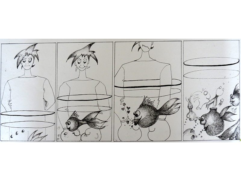 Exposition 2013 – BANDES DESSINÉES : travail d’élève 2