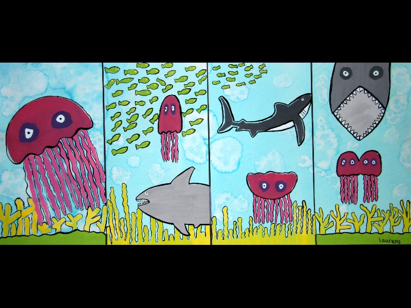 Exposition 2013 – BANDES DESSINÉES : travail d’élève 9