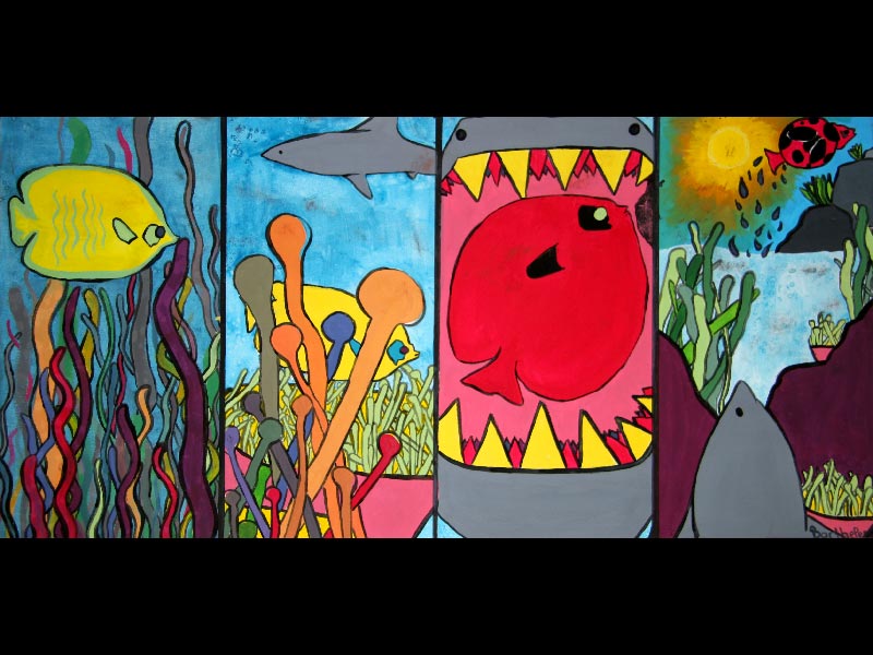 Exposition 2013 – BANDES DESSINÉES : travail d’élève 8