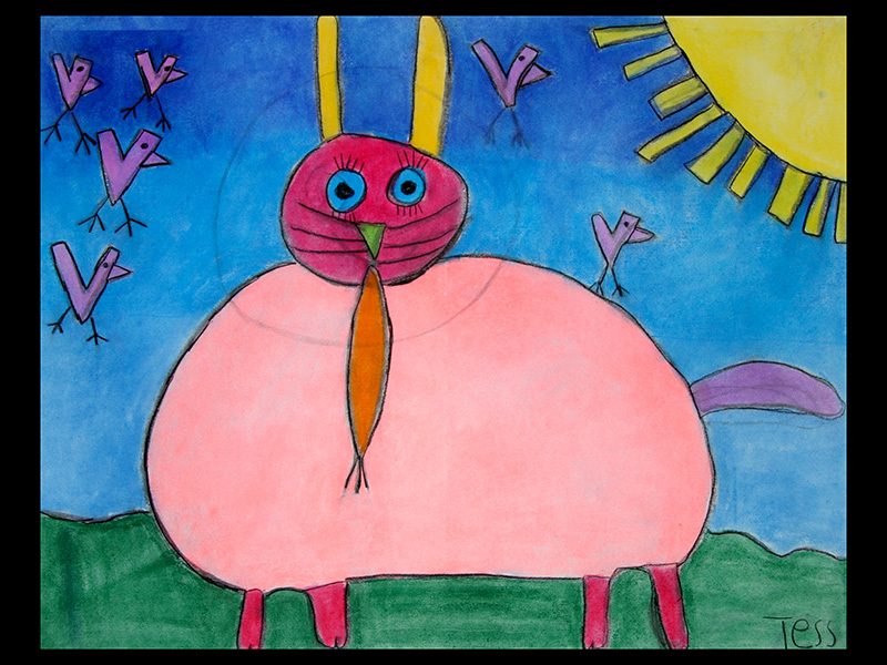Exposition 2013 – ENFANTS : travail d’élève 1