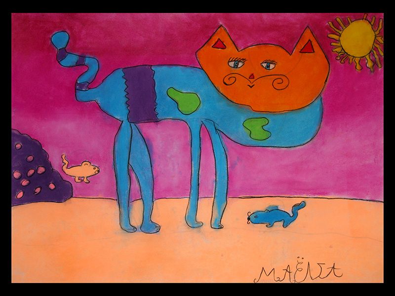 Exposition 2013 – ENFANTS : travail d’élève 11