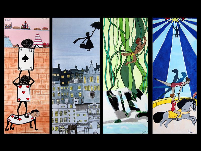 Exposition 2014 – ADOLESCENTS : travail d’élève 1