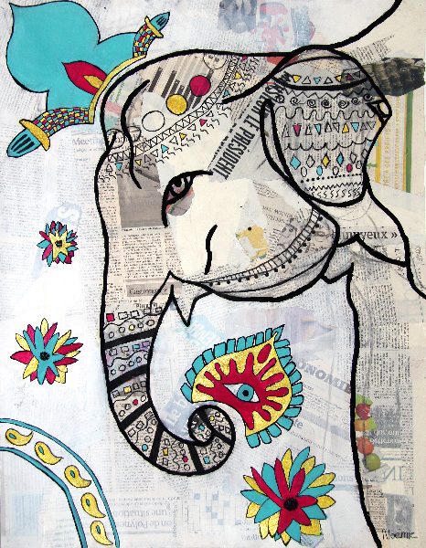 Exposition 2014 – ADOLESCENTS : travail d’élève 5