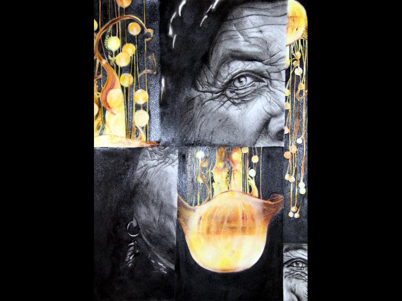 Exposition 2014 – ARTS PLASTIQUES : travail d’élève 6