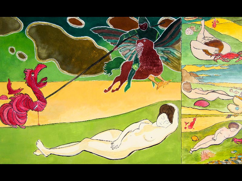 Exposition 2014 – ARTS PLASTIQUES : travail d’élève 9