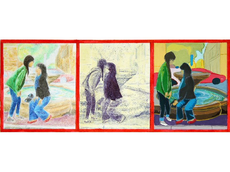 Exposition 2014 – BANDES DESSINÉES : travail d’élève 4