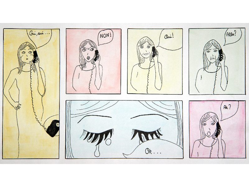Exposition 2014 – BANDES DESSINÉES : travail d’élève 9