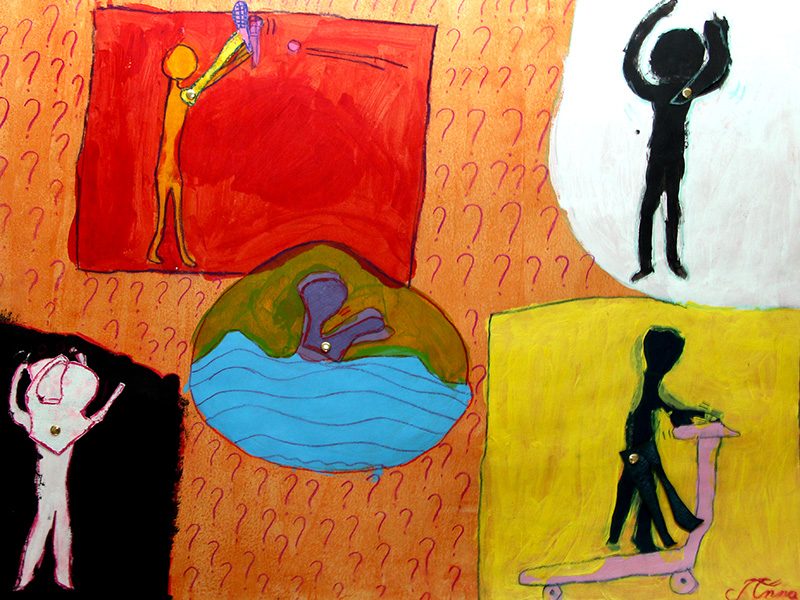 Exposition 2014 – ENFANTS : travail d’élève 13