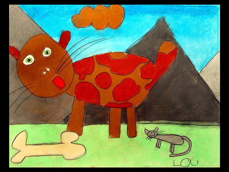 Exposition 2014 – ENFANTS : travail d’élève 10