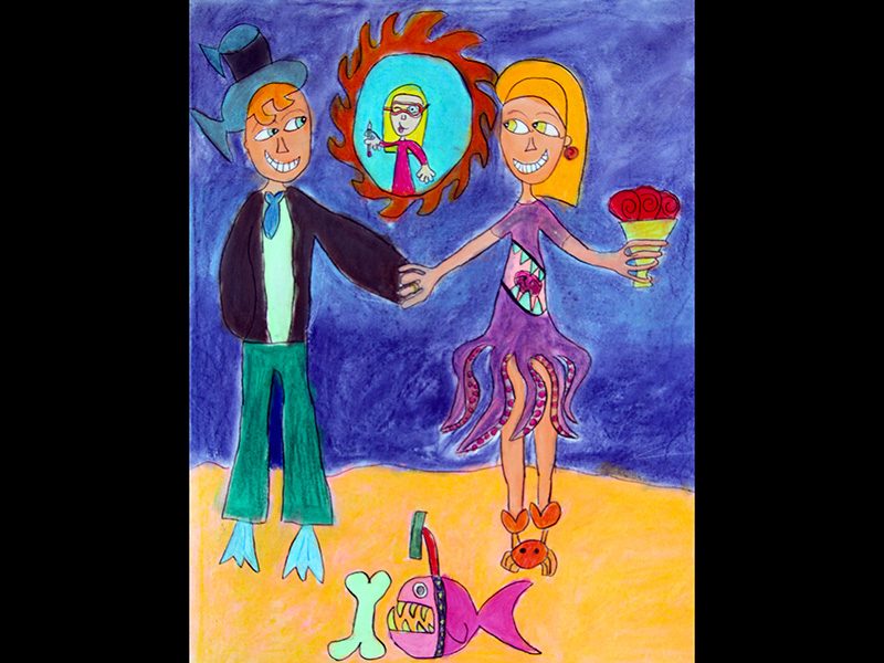 Exposition 2014 – ENFANTS : travail d’élève 3