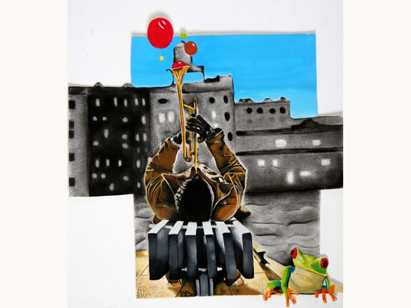 Exposition 2016 – Arts Plastiques : travail d’élève 31