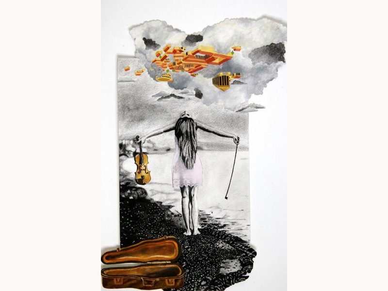 Exposition 2016 – Arts Plastiques : travail d’élève 17