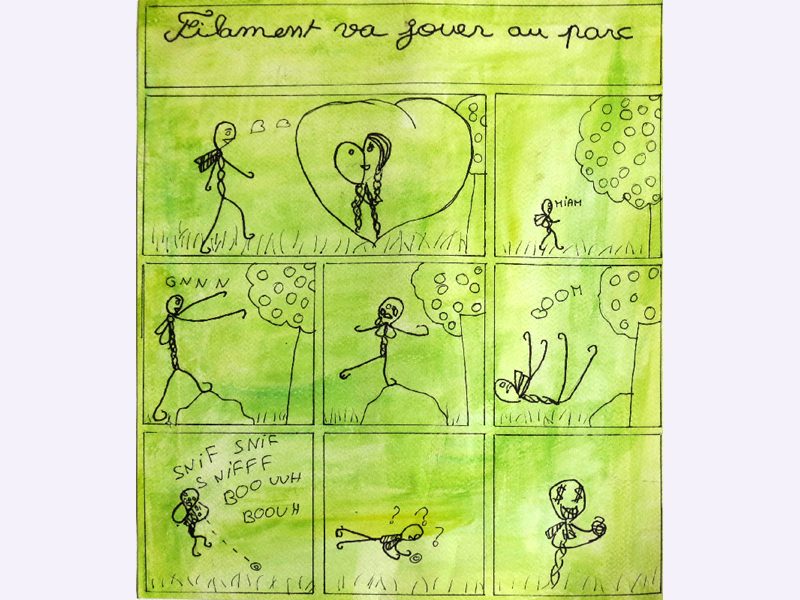 Exposition 2015 – BD/Illustration : travail d’élève 14