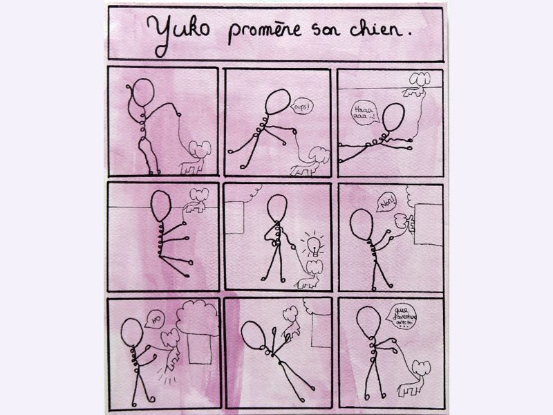 Exposition 2015 – BD/Illustration : travail d’élève 11