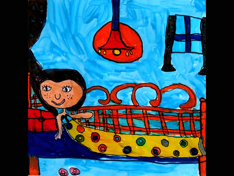 Exposition 2015 – ENFANTS ARTS PLASTIQUES : travail d’élève 1