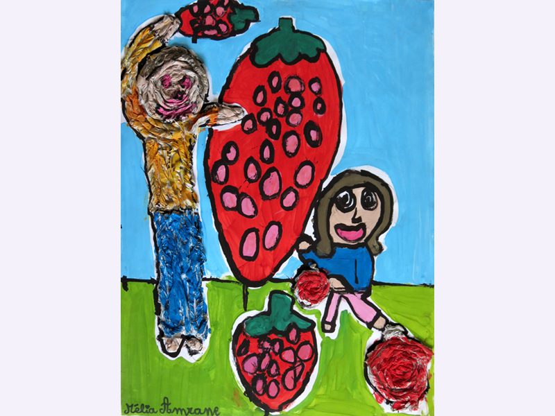Exposition 2015 – ENFANTS ARTS PLASTIQUES : travail d’élève 9