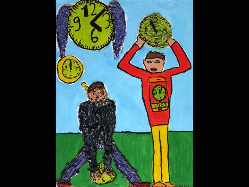 Exposition 2015 – ENFANTS ARTS PLASTIQUES : travail d’élève 7