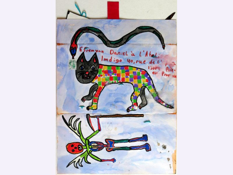 Exposition 2015 – ENFANTS ARTS PLASTIQUES : travail d’élève 5