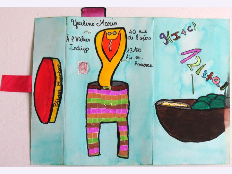 Exposition 2015 – ENFANTS ARTS PLASTIQUES : travail d’élève 4