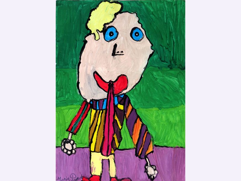 Exposition 2015 – ENFANTS ARTS PLASTIQUES : travail d’élève 23