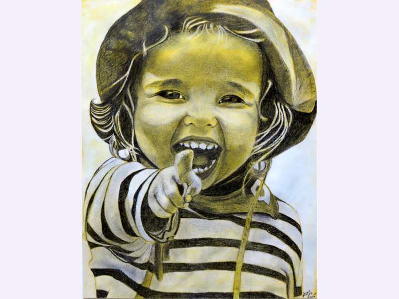 Exposition 2015 – ARTS PLASTIQUES : travail d’élève 9