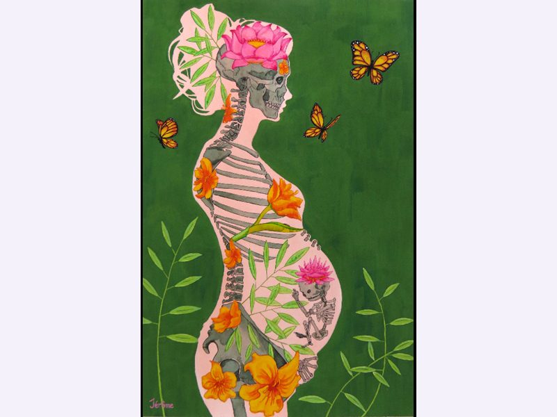Exposition 2015 – ARTS PLASTIQUES : travail d’élève 5