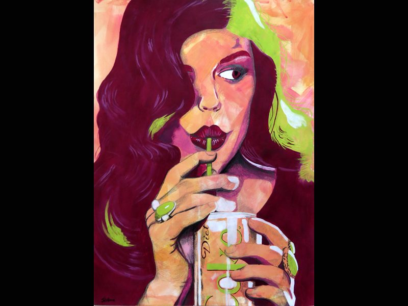 Exposition 2015 – ARTS PLASTIQUES : travail d’élève 11