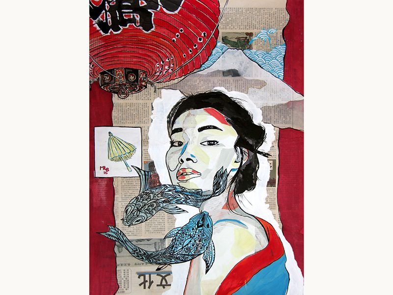 Exposition 2017 – Arts Plastiques : travail d’élève 37