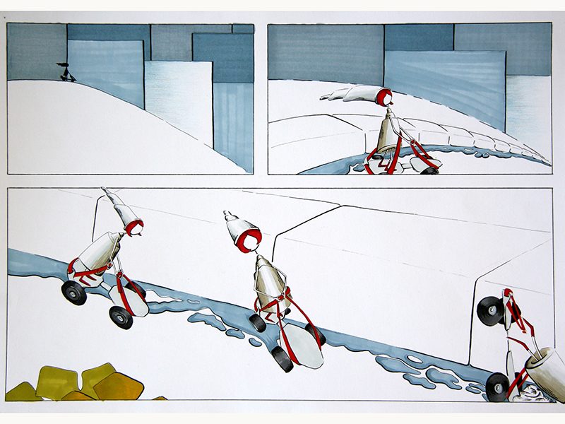 Exposition 2017 – BD/ILLUSTRATION : travail d’élève 28