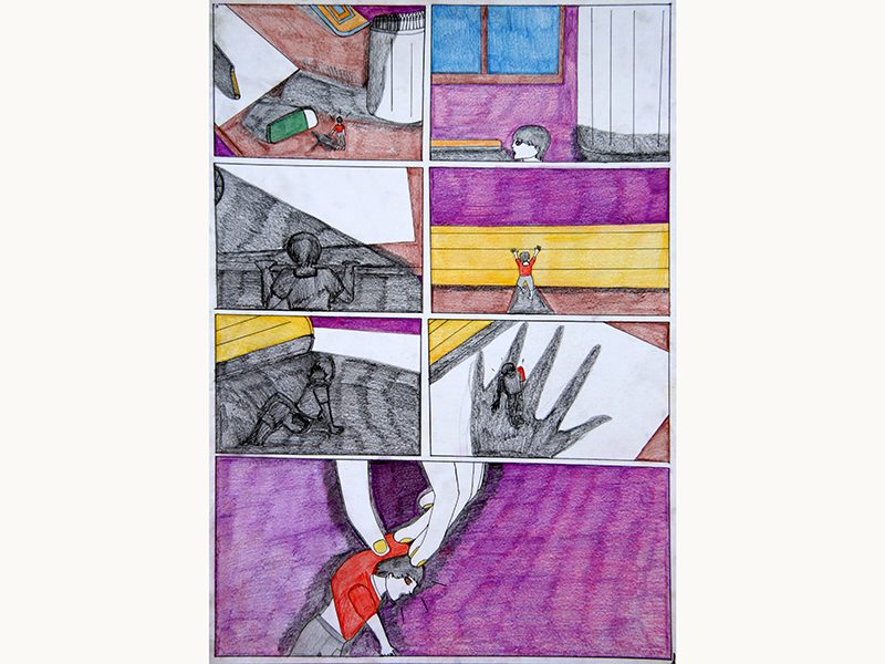 Exposition 2017 – BD/ILLUSTRATION : travail d’élève 18