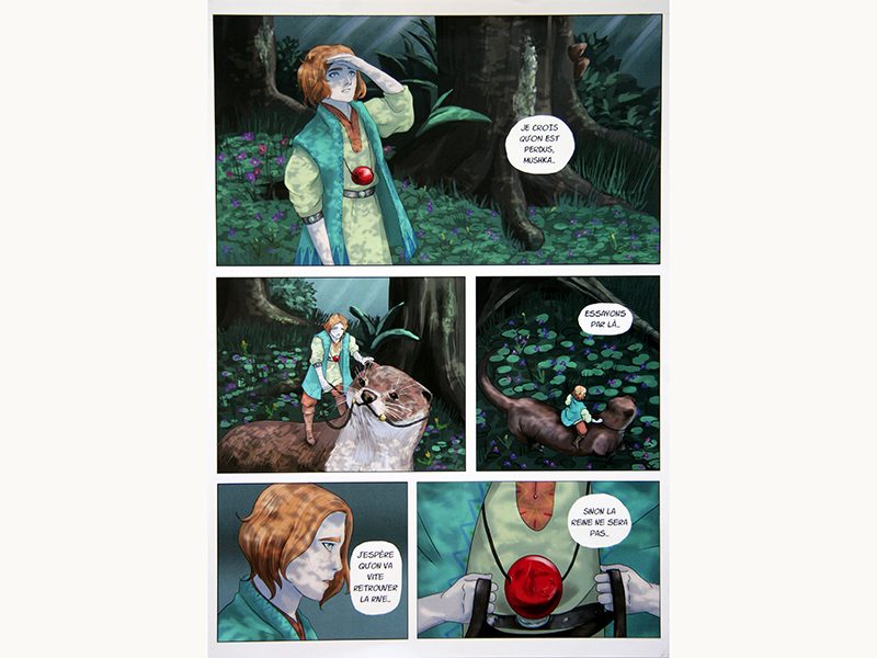 Exposition 2017 – BD/ILLUSTRATION : travail d’élève 14