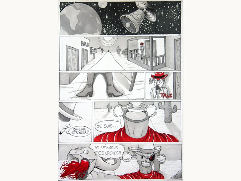 Exposition 2017 – BD/ILLUSTRATION : travail d’élève 13