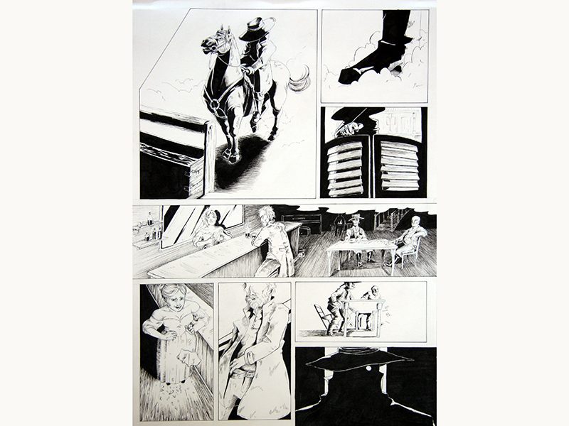 Exposition 2017 – BD/ILLUSTRATION : travail d’élève 4