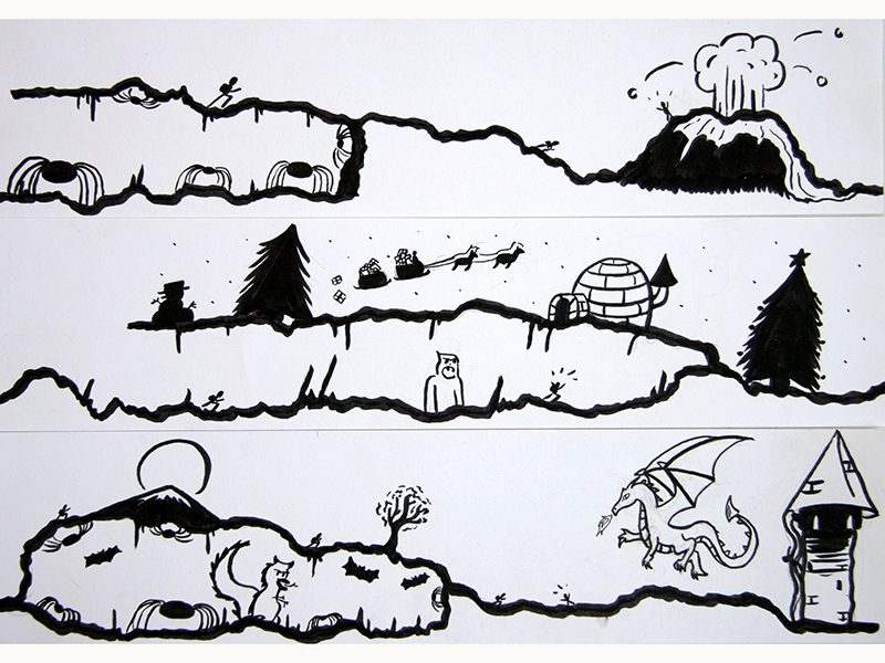 Exposition 2017 – BD/ILLUSTRATION : travail d’élève 26