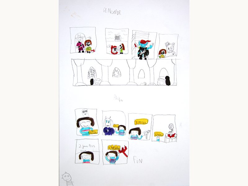 Exposition 2017 – BD/ILLUSTRATION : travail d’élève 21