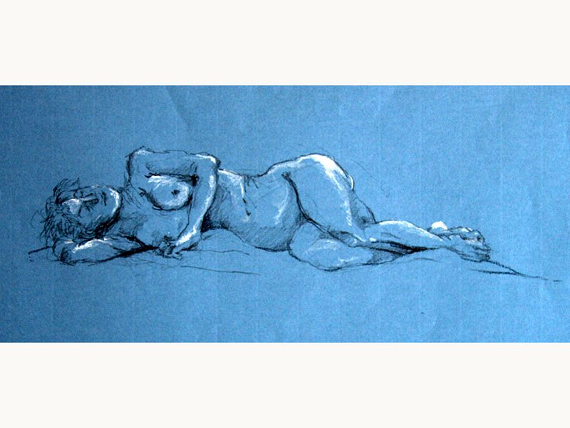 Exposition 2017 – Dessin d’observation : travail d’élève 8