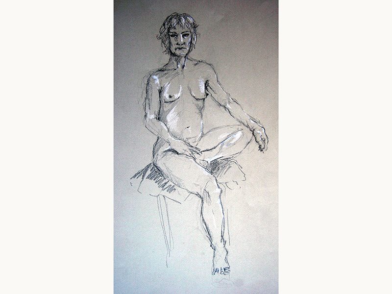 Exposition 2017 – Dessin d’observation : travail d’élève 14
