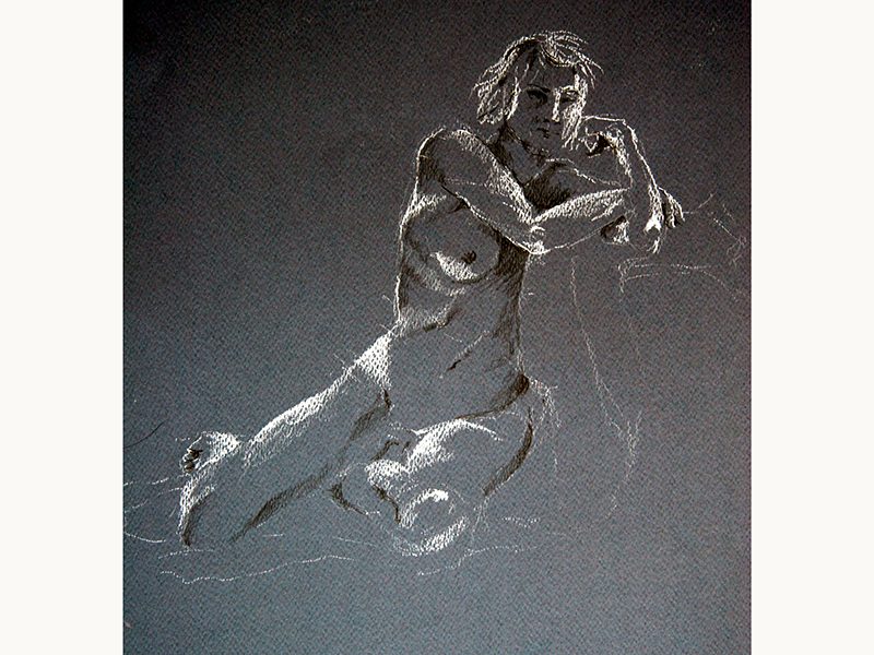 Exposition 2017 – Dessin d’observation : travail d’élève 1