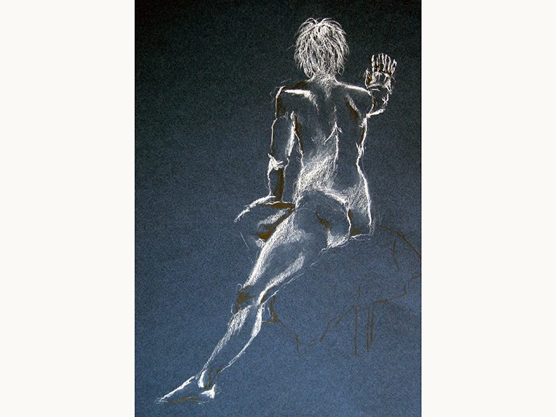 Exposition 2017 – Dessin d’observation : travail d’élève 4