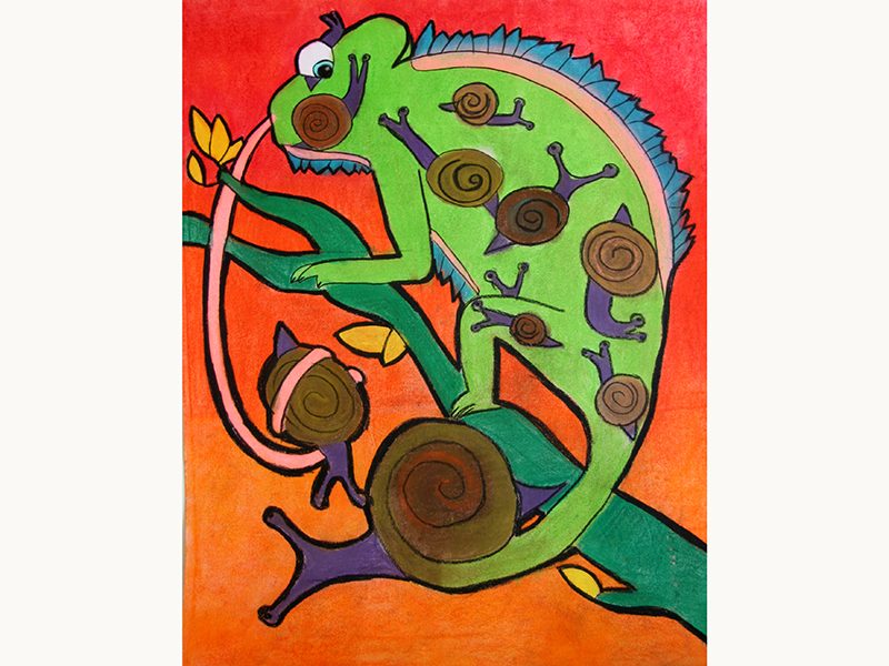 Exposition 2017 – Enfants : travail d’élève 27