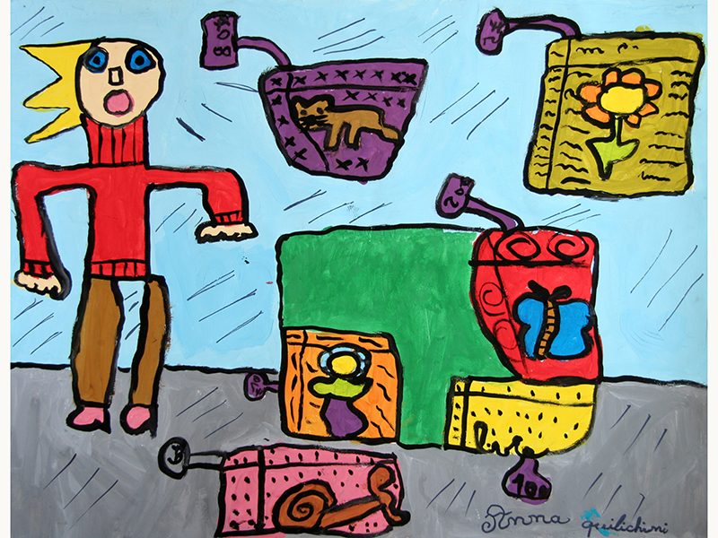 Exposition 2017 – Enfants : travail d’élève 12