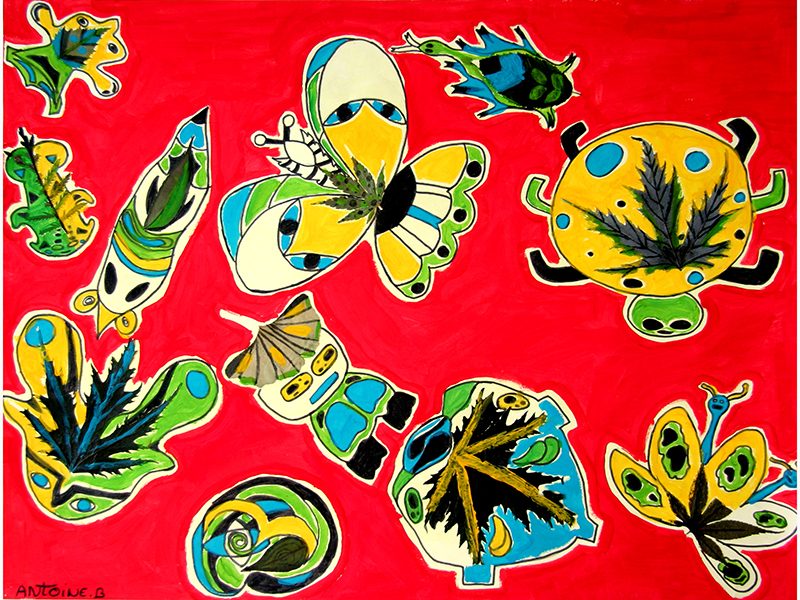 Exposition 2017 – Enfants : travail d’élève 13