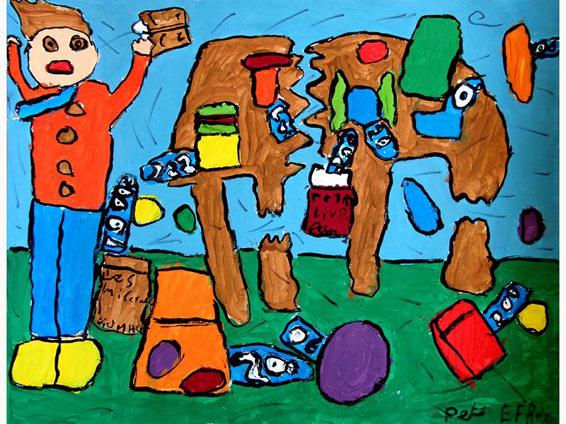Exposition 2017 – Enfants : travail d’élève 15