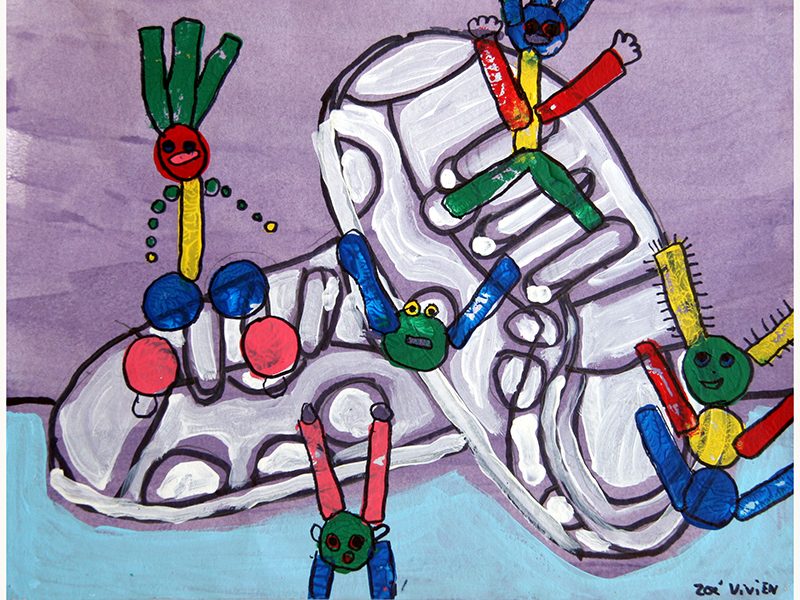 Exposition 2017 – Enfants : travail d’élève 18